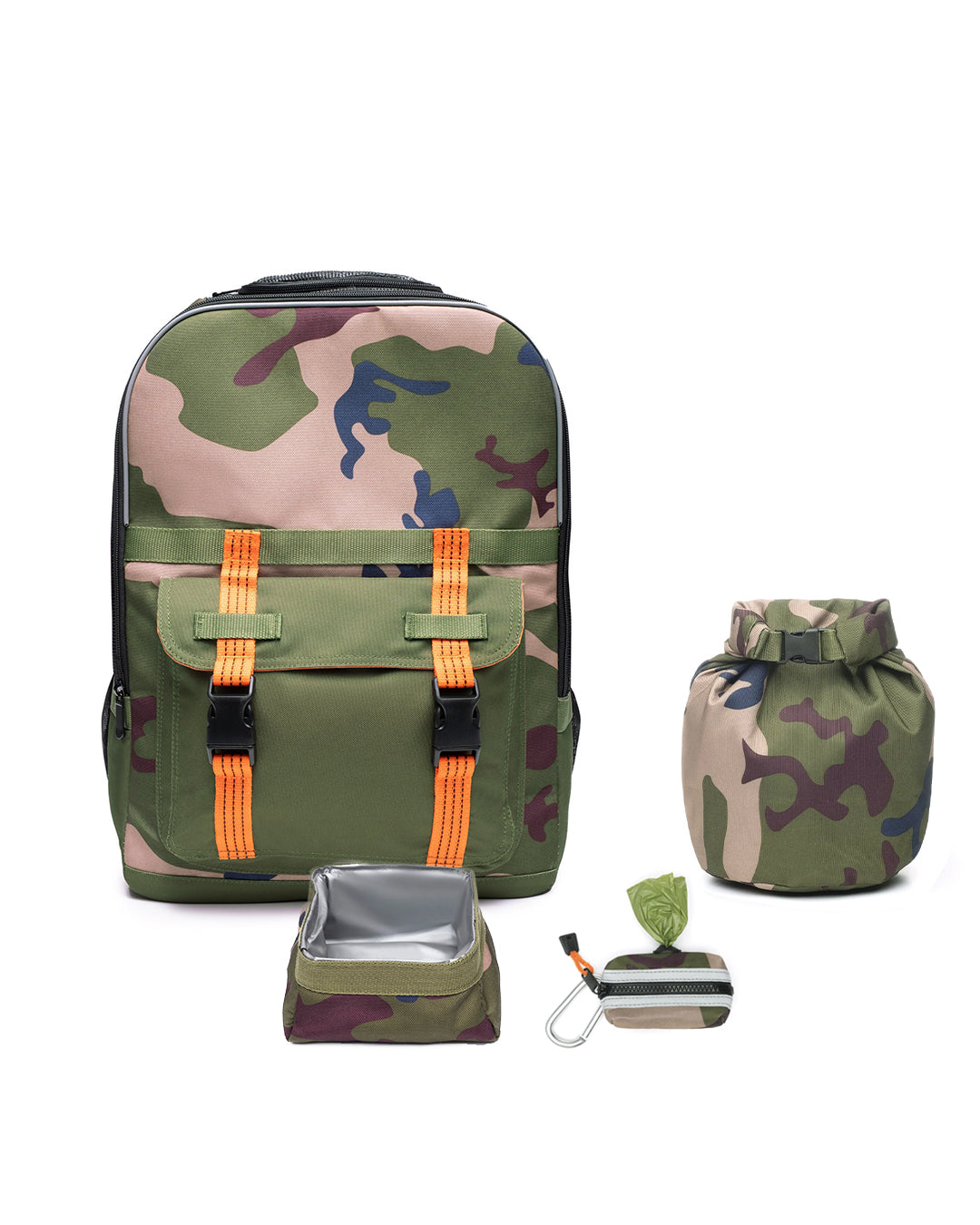 CAMO / ORANGE - UP TO 25LBS