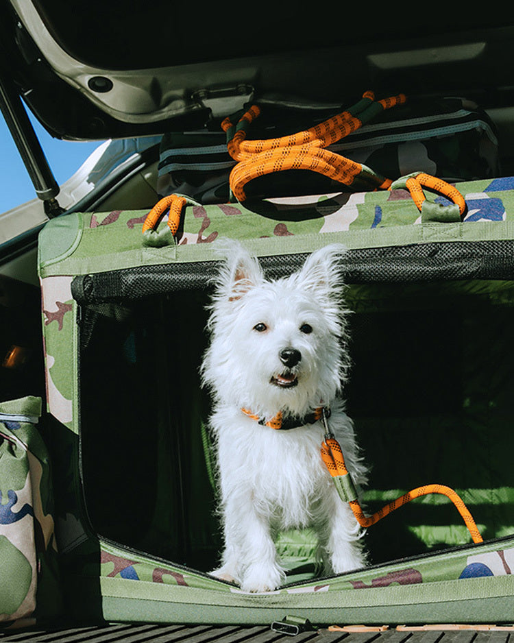 JL Duffel Camouflage Dog Carrier