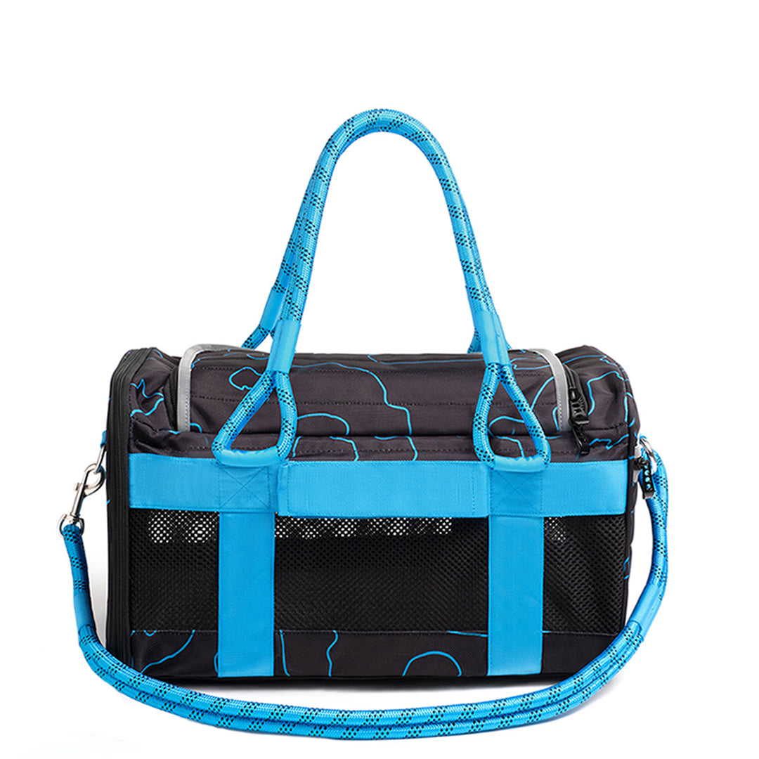 ABSTRACT BLUE CAMO