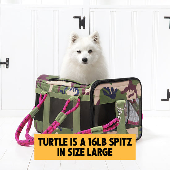 Airline Compliant Pet Carrier, Car Seat & Travel Bag Includes Leash